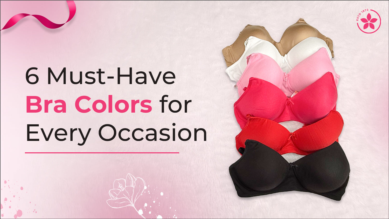 Bra Color Line 6 Must-Have Bra Colors for Every Occasion – Sonari