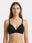 Lightly Padded Wirefree Medium Coverage Plunge Bra with Detachable Straps – 001