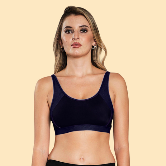 Padded Sports Bra for High Impact for Women - Veda