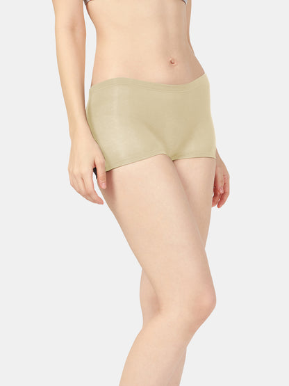 Sonari Bree Womens Cotton Spandex Boyshorts Panties