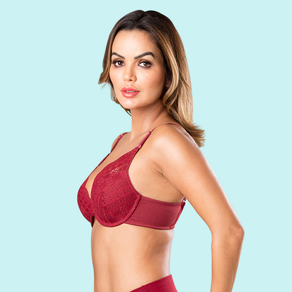 Lace Balconette Bra - Emily