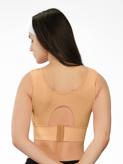 Non Padded Wirefree Full Coverage Sports Bra in Breathable Lycell Spandex Fabric with U-Back – ACTION