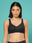 Sonari Women’s Belli Everyday Bra | Full Coverage, Non-Padded, Wirefree, Polyester Cotton Fabric, U-Back Design | Casual Comfort & Support
