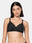 Padded Moulded Full Coverage Soft Microfiber Everyday T Shirt Bra with Smooth V Neckline, Adjustable Straps, Hook & Eye Closure – Biana