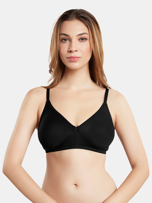 Non-Padded Wirefree Medium Coverage Everyday Bra with Seamless Cups – SMILE