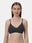 Medium Coverage Non Wired Non Padded Polyester Cotton Everyday Bra with Seamless Cups - Smile