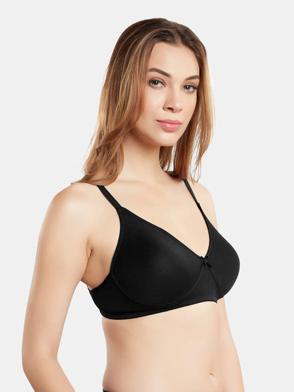 Non-Padded Wirefree Medium Coverage Everyday Bra with Seamless Cups – SMILE