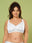 Sonari Women’s Bluma Ultimate Lift Bra | 3-Piece Cup, Full Coverage, Lace Styling, Side Support, Wide Cushioned Straps | Everyday Comfort & Support