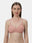 Medium Coverage Non Wired Non Padded Polyester Cotton Everyday Bra with Seamless Cups - Smile