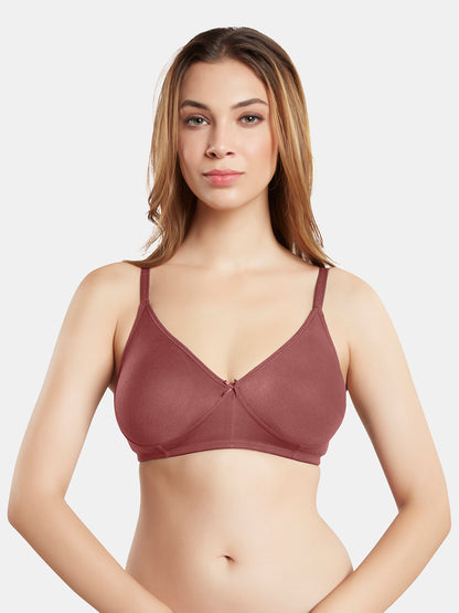 Non-Padded Wirefree Medium Coverage Everyday Bra with Seamless Cups – SMILE