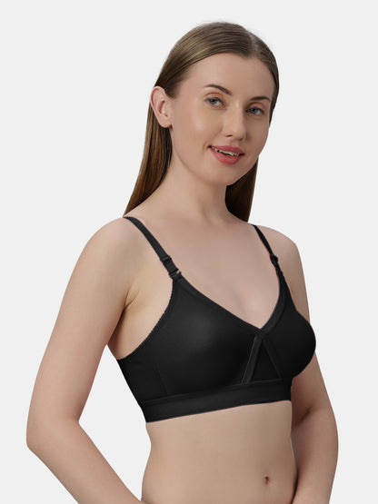 Womens Regular Bra | Non Padded, Medium Coverage, Detachable And Adjustable Straps, Wide Underbust Band For Support- Britney NX