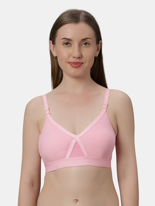 Womens Regular Bra | Non Padded, Medium Coverage, Detachable And Adjustable Straps, Wide Underbust Band For Support- Brtiney NX