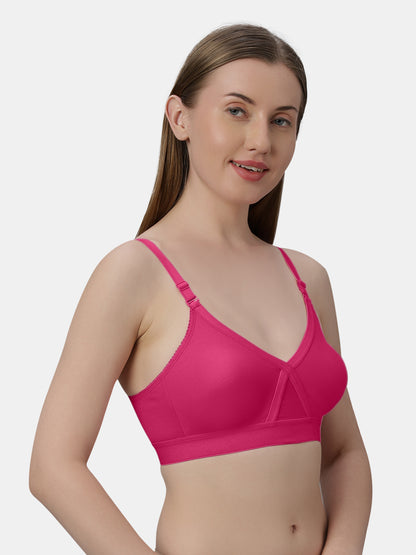 Womens Regular Bra | Non Padded, Medium Coverage, Detachable And Adjustable Straps, Wide Underbust Band For Support- Britney NX