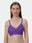 Women’s Non-Padded Wirefree Medium Coverage Bra with Detachable Straps and Wide Underbust Band – BRITNEY NX