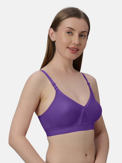 Womens Regular Bra | Non Padded, Medium Coverage, Detachable And Adjustable Straps, Wide Underbust Band For Support- Britney NX