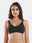 Non-Padded Non-Wired Molded Comfort Bra with Medium Coverage and Adjustable Straps in Cotton-Polyester - Yaris