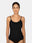 Full Coverage Non-Padded Wirefree Cotton Elastane Camisole with Adjustable Straps – CAMMY