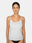 Full Coverage Non-Padded Wirefree Cotton Elastane Camisole with Adjustable Straps – CAMMY