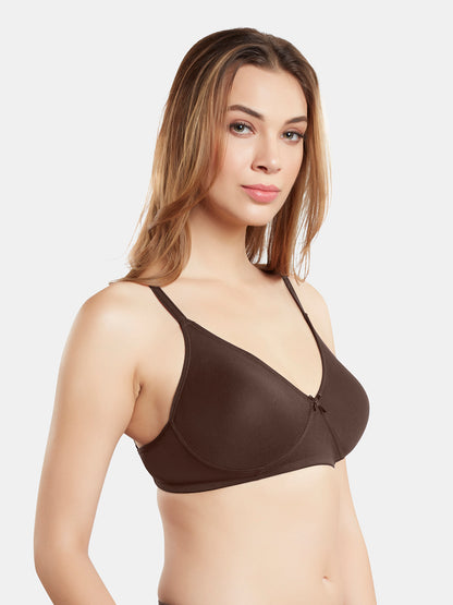 Non-Padded Wirefree Medium Coverage Everyday Bra with Seamless Cups – SMILE
