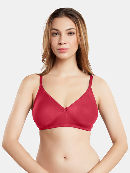 Non-Padded Wirefree Medium Coverage Everyday Bra with Seamless Cups – SMILE