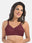 Non-Padded Wirefree Seamless Cotton Full Coverage Bra with Adjustable Straps – CREAM