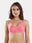 Non-Padded Non-Wired Molded Comfort Bra with Medium Coverage and Adjustable Straps in Cotton-Polyester - Yaris