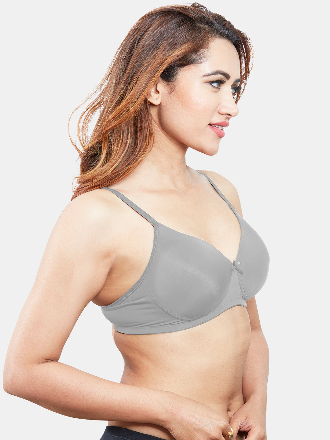 Comfortable-Lightly-Padded-Non-Wired-T-shirt-Bra-with-Moderate-Coverage-and-Adjustable-Straps-Coco-Grey-Right