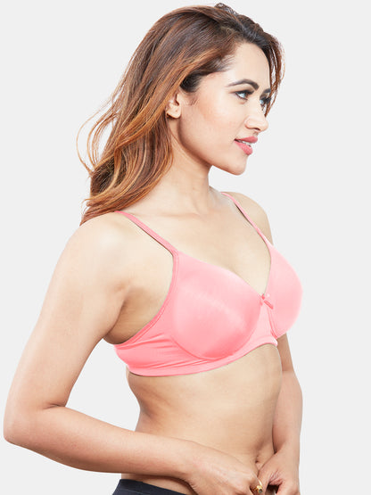 Comfortable-Lightly-Padded-Non-Wired-T-shirt-Bra-with-Moderate-Coverage-and-Adjustable-Straps-Coco-pink-Right