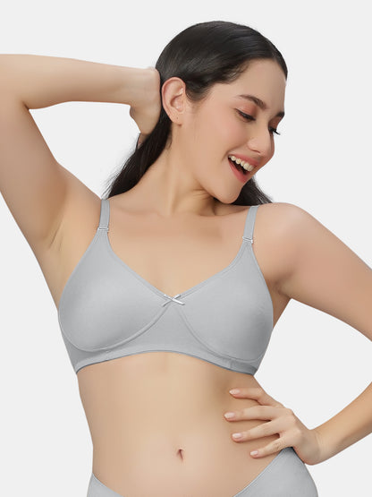 Comfortable-Padded-Non-Wired-T-shirt-Bra-with-Medium-Coverage-Knox-Grey-Lifestyle