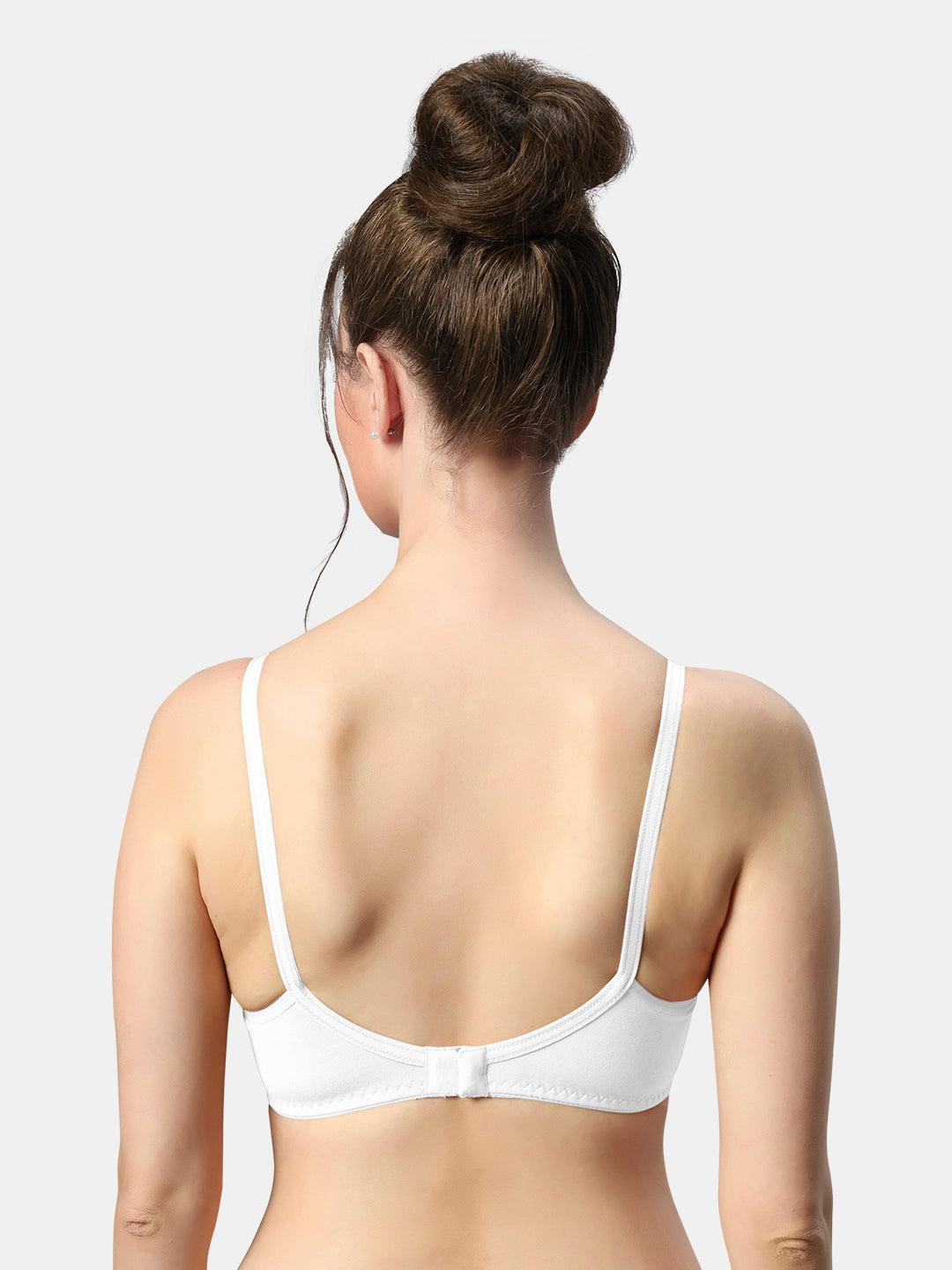 Cotton-Molded-Bra-Albela-White-Back