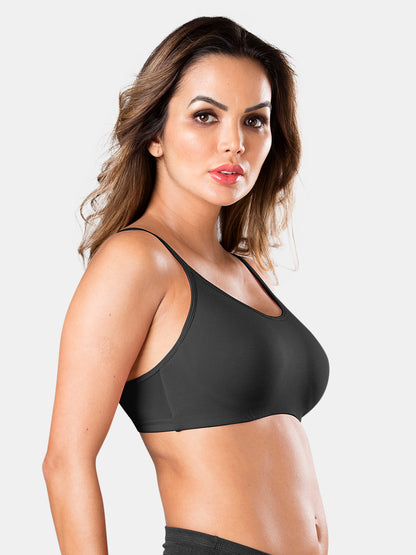 Cotton_Modal-Cami-Bra-Full-coverage-Beginner-Black-Right