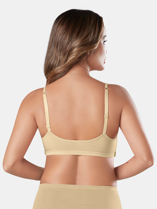 Cotton/Modal-Cami-Bra-Full-coverage-Beginner-Nude-Back