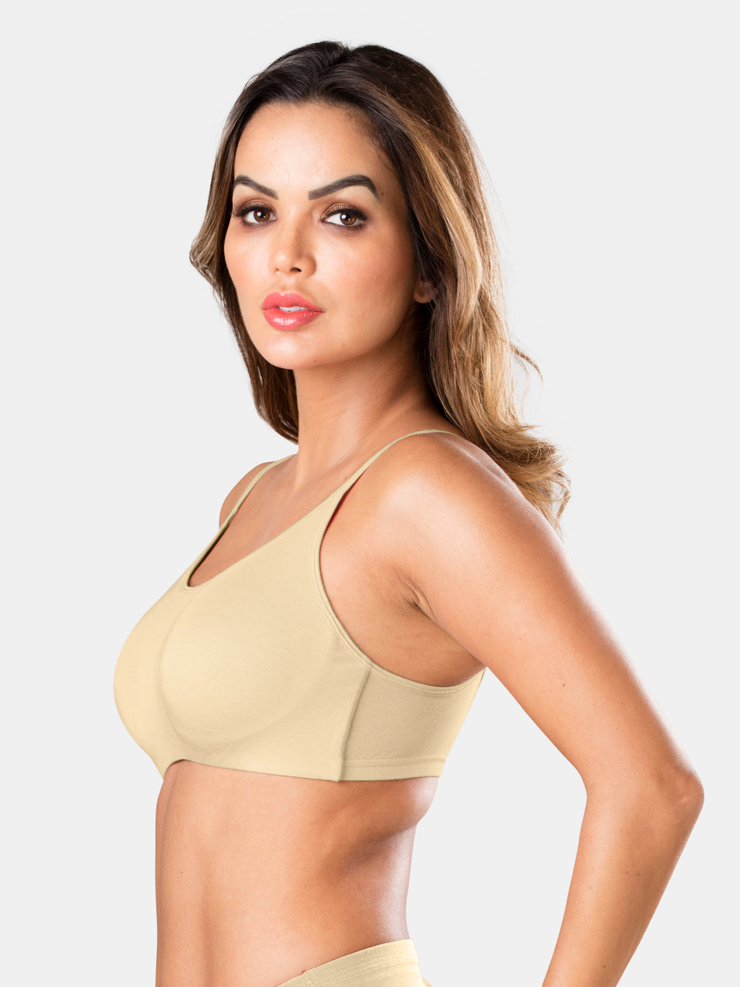 Cotton_Modal-Cami-Bra-Full-coverage-Beginner-Nude-Left