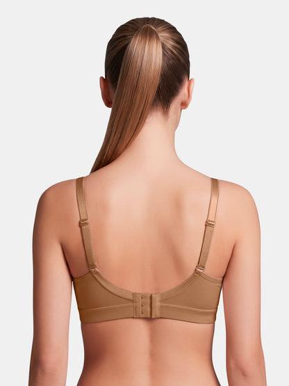 Padded Wirefree Low Coverage Cotton Spandex Lace Fashion Bra with Adjustable Straps – DELAOUR