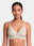 Padded Wirefree Low Coverage Cotton Spandex Lace Fashion Bra with Adjustable Straps – DELAOUR