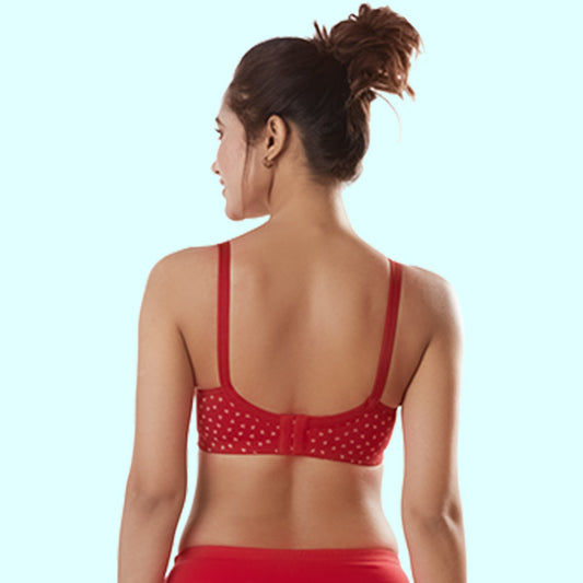 Non-Padded Bra with Super Support & Comfort - Dove