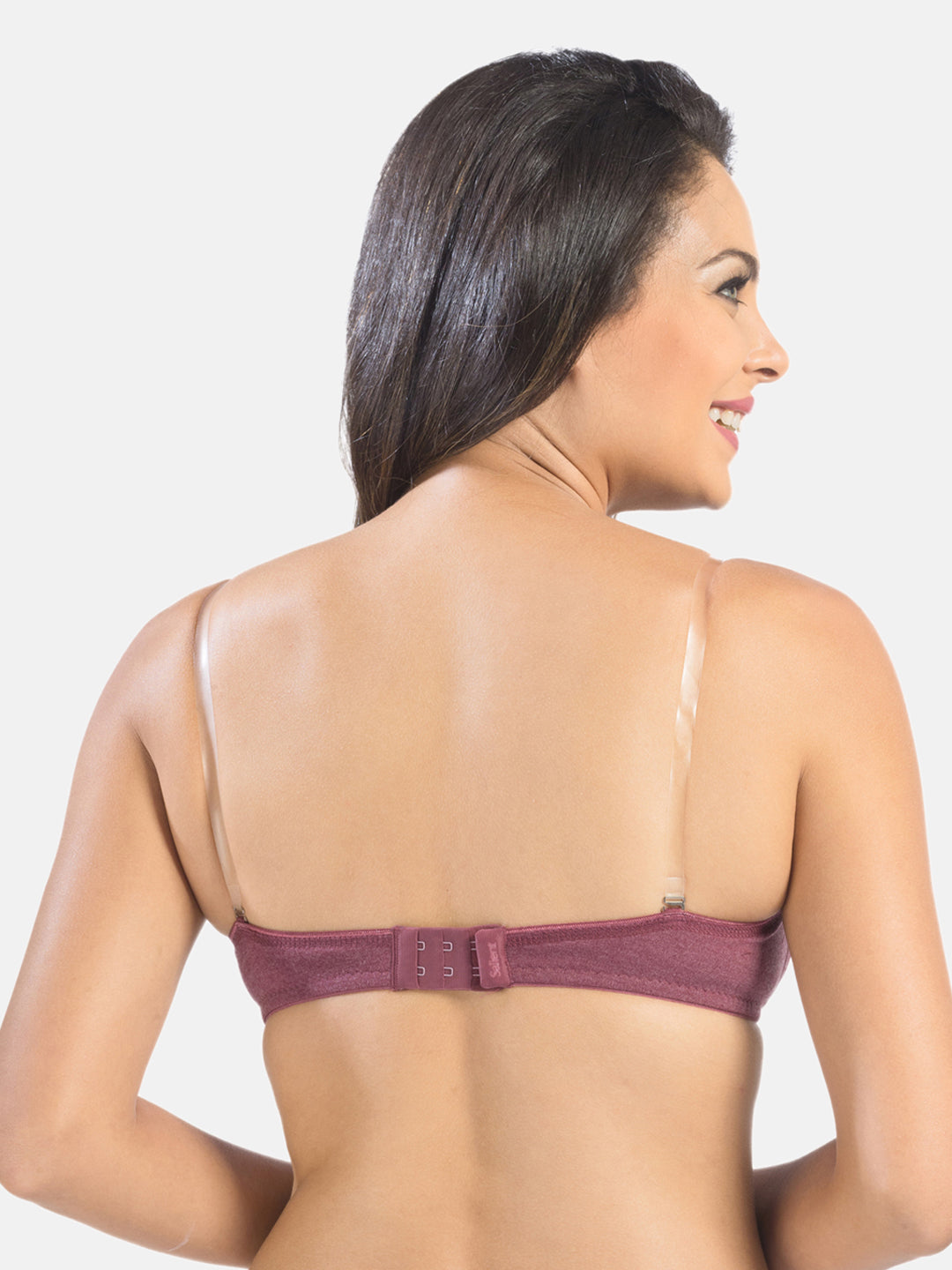 Ell-18-Women's-T-Shirt-Bra-Maroon-Back