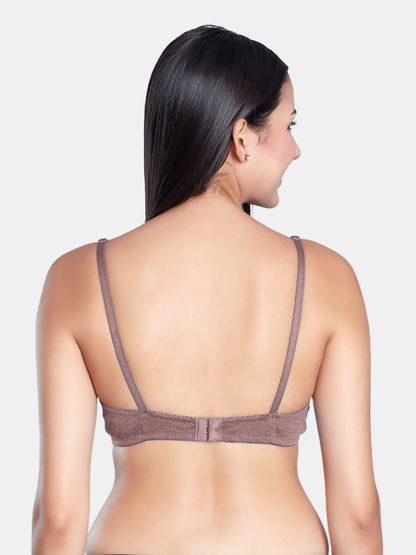 Non-Padded Wirefree Medium Coverage Polycotton Minimizer Bra – FELONG