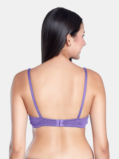 Non-Padded Wirefree Medium Coverage Polycotton Minimizer Bra – FELONG