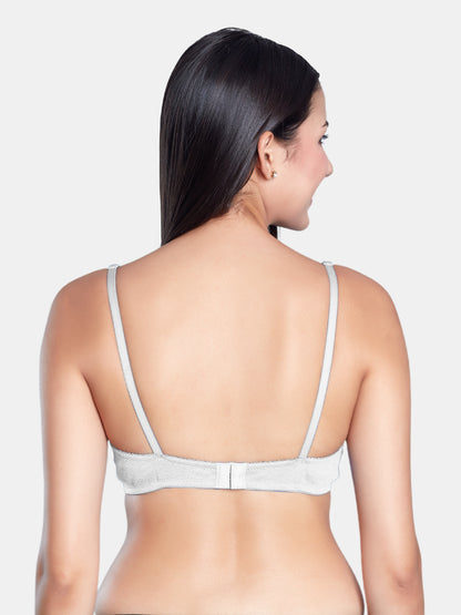 Non-Padded Wirefree Medium Coverage Polycotton Minimizer Bra – FELONG