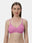 Medium Coverage Non Wired Non Padded Polyester Cotton Everyday Bra with Seamless Cups - Smile