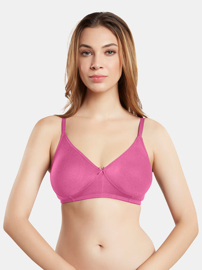 Non-Padded Wirefree Medium Coverage Everyday Bra with Seamless Cups – SMILE