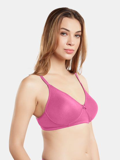 Non-Padded Wirefree Medium Coverage Everyday Bra with Seamless Cups – SMILE