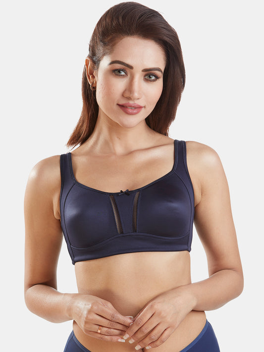 Non Padded Full Coverage Everyday Polyester Cotton Bra | Wire-Free, Adjustable Straps, Lightweight – SMT013