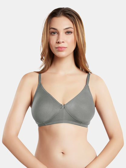 Non-Padded Wirefree Medium Coverage Everyday Bra with Seamless Cups – SMILE