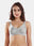 Non-Padded Non-Wired Molded Comfort Bra with Medium Coverage and Adjustable Straps in Cotton-Polyester - Yaris