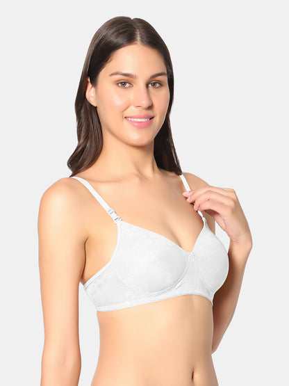 Heavily-Padded-Non-Wired-T-Shirt-Bra-Crocks-White-Right