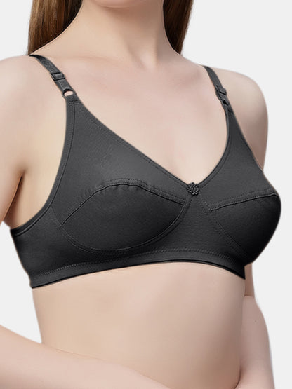 Regular Non Padded Medium Coverage Comfort Bra – KESAR