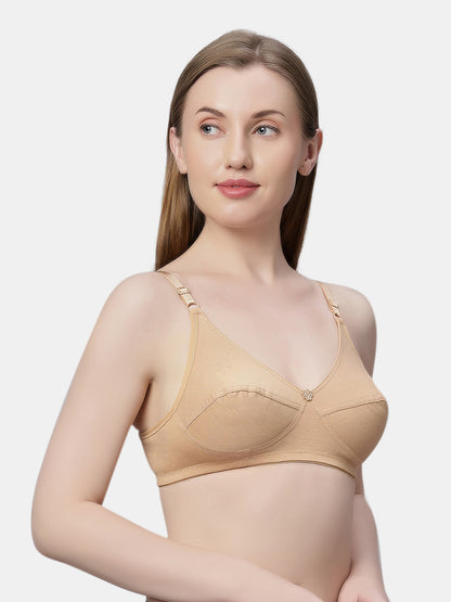 Regular Non Padded Medium Coverage Comfort Bra – KESAR
