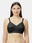 Non-Padded Full-Coverage Cotton Bra with Adjustable Straps and Hook-and-Eye Closure - Kirtika